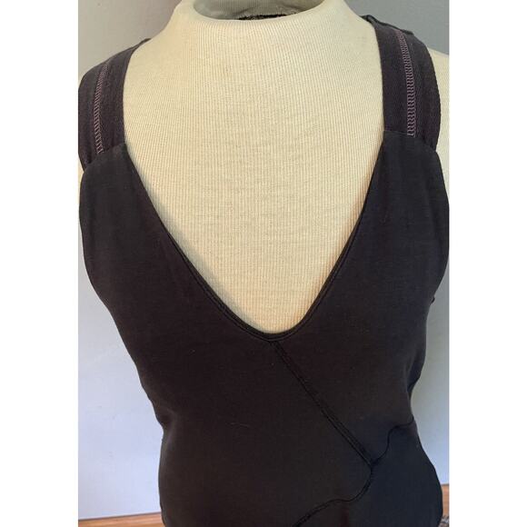 Title Nine Sundress Sz S Shelf Bra Black Racerback Tennis Pickleball Athletic - Picture 9 of 14